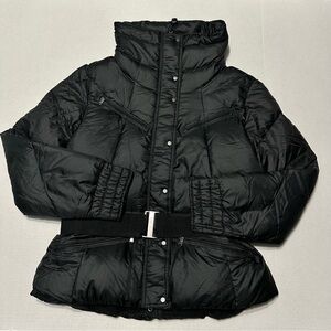 Polo Ralph Lauren RLX Women’s Puffer Jacket Black Size Large Vintage New